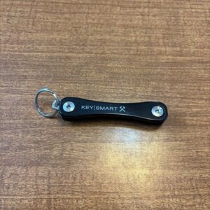 KeySmart Classic Compact Key Holder Black Aluminum EDC Organizer w/ Pocket Clip